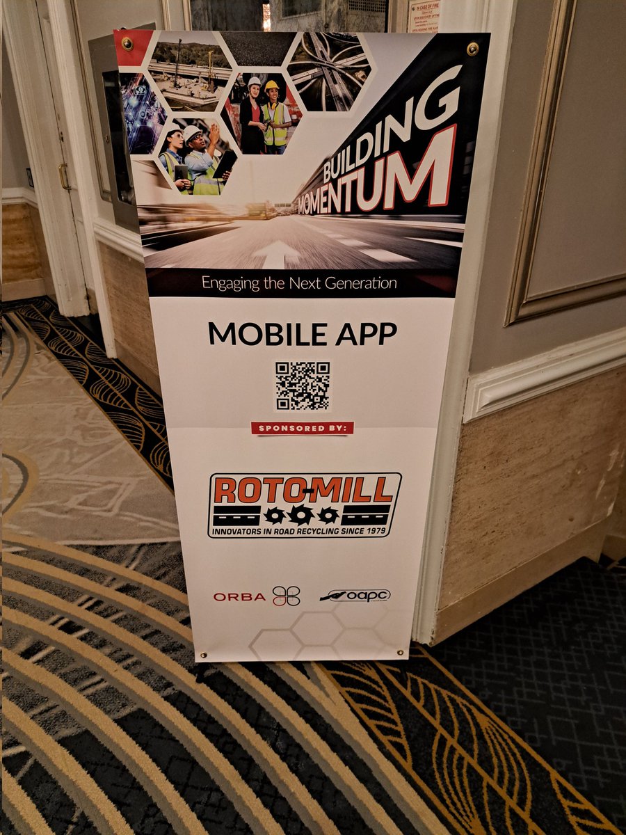 A big thank you and shout out to ROTO-MILL ##ORBACON mobile app sponsor!