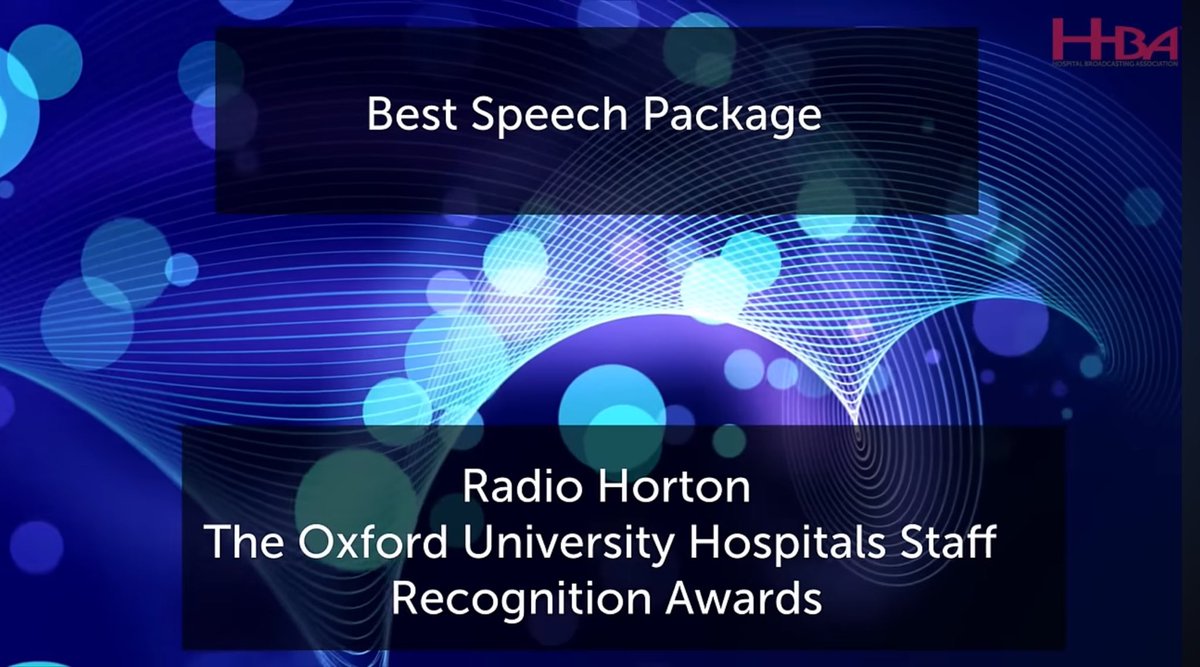 🎉 Proud to have been shortlisted in the Best Speech Package category at the @theHBAuk, for our coverage of the @OUHospitals Staff Recognition Awards in 2023! Congratulations to all of the nominees. @OUH_Horton @banburynews #HBAuk2024