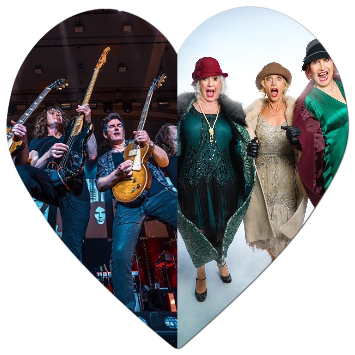 Valentine Ideas! Whether you're treating someone, or you need a night out with pals there's two great shows at the Congress for some night out inspiration Fascinating Aida (QUICK selling fast) bit.ly/3OqQ2Hc Classic Rock Show here bit.ly/3u1qcSV #ValentinesDay