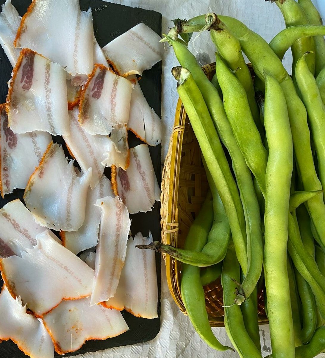 enunlugardelah1's tweet photo. 🍋 Tocino pintao con habicas tiernas de la Huerta de #Murcia.

 ¿Qué me dices? https://t.co/PjVFotDewf