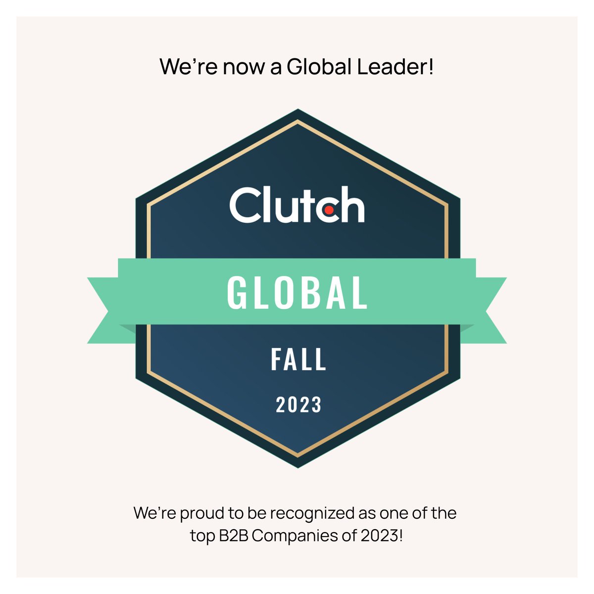 We’re super excited to be recognised as one of the Top B2B Companies of 2023! 🚀 The ‘Clutch Global’ award celebrates excellence in the global B2B services sector, and we’re thrilled to receive this recognition! 🏆 #growth #clutch #b2b #awards #recognition #success #lollypop