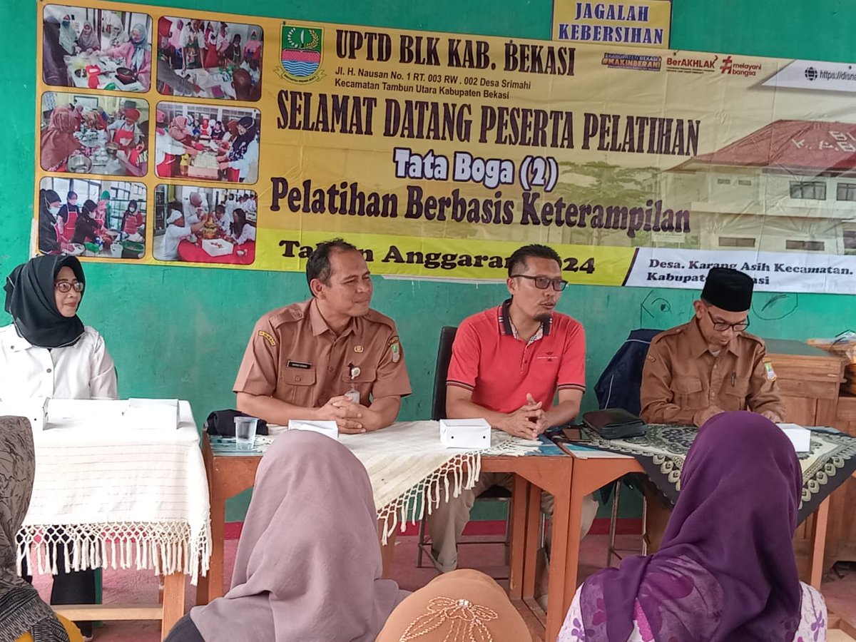 Saeful Islam Membuka Pelatihan Tata Boga di Desa Karang Asih dlvr.it/T2N9X4