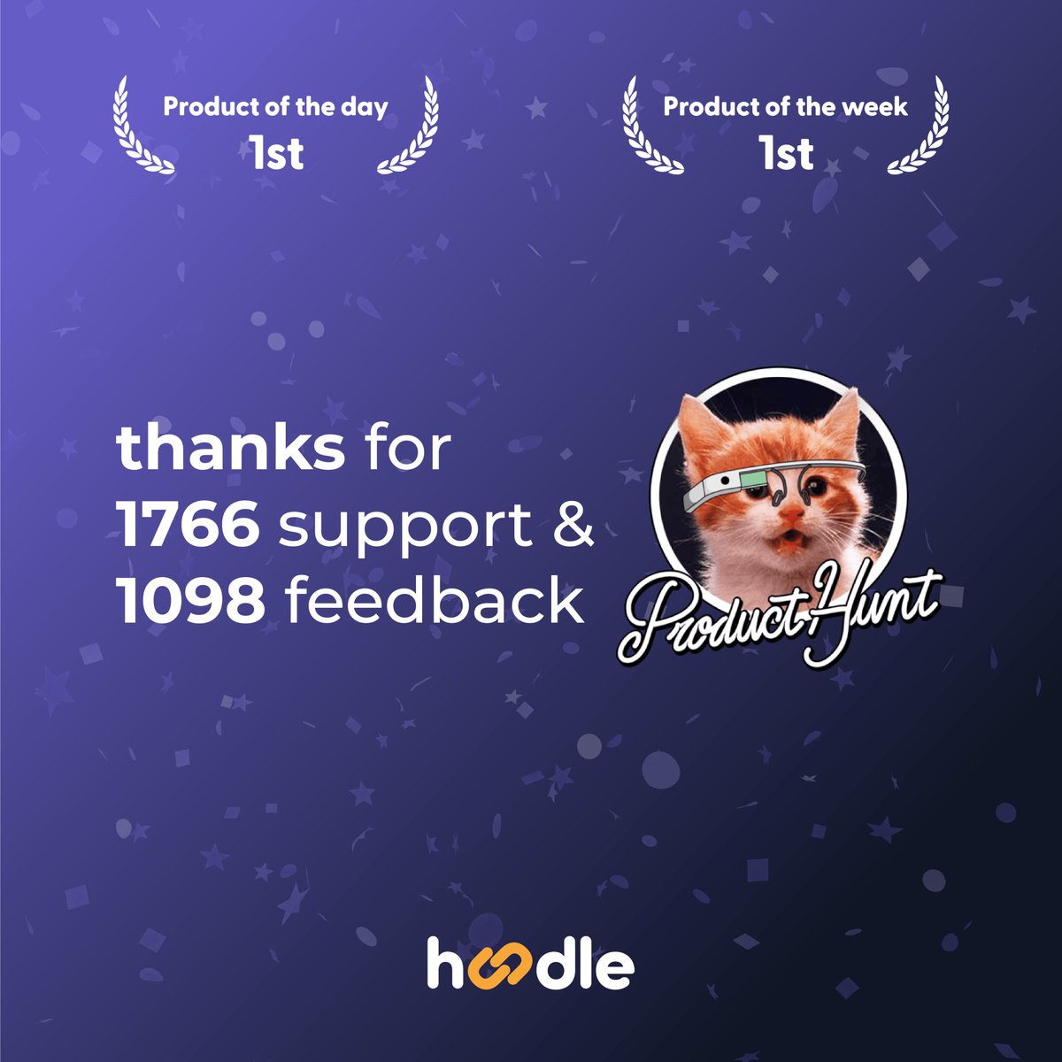 Huudle.io tweet media