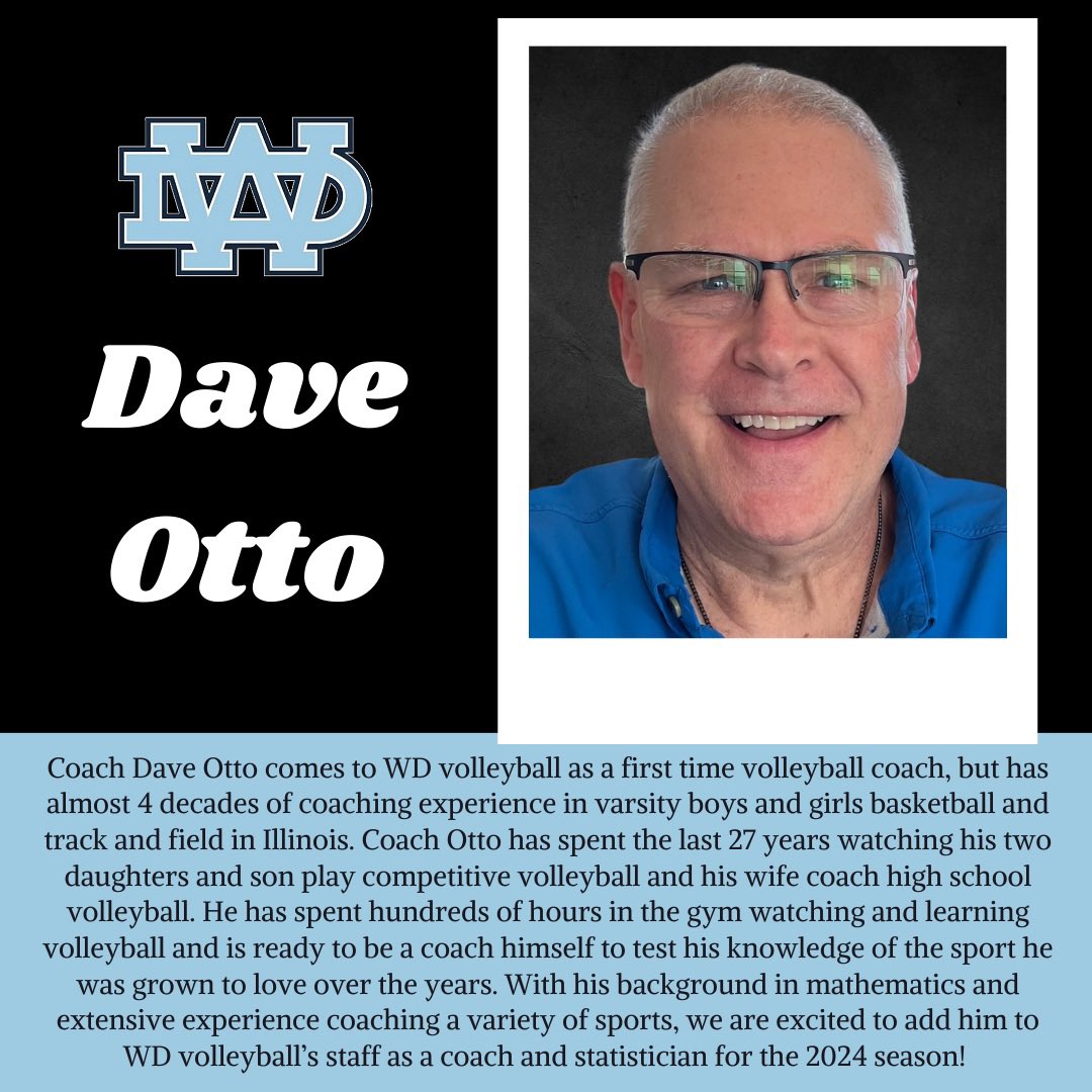 DellsVolleyball's tweet image. Let’s introduce some of our coaching staff for the 2024 season🔥
#WeAreWD