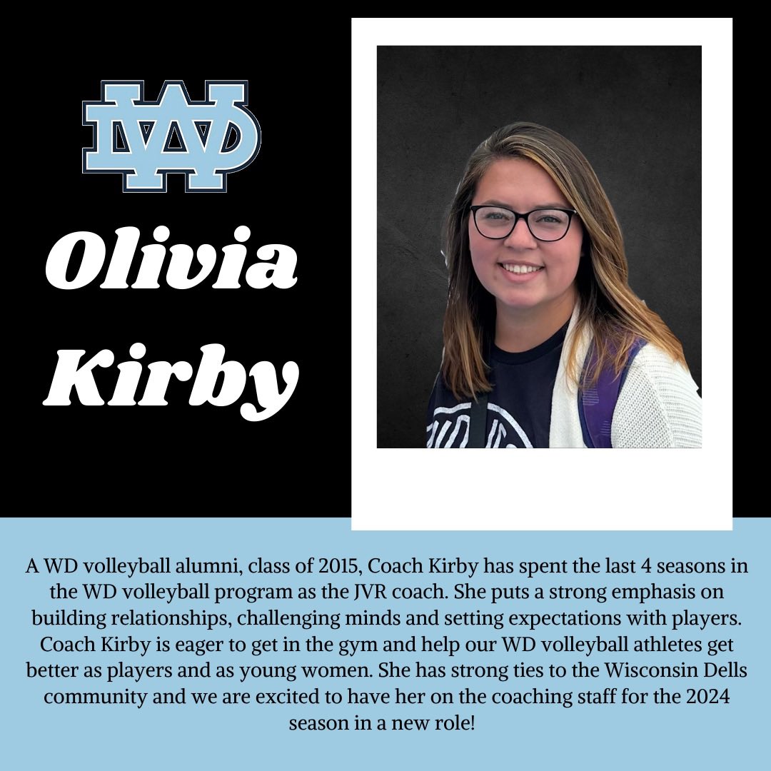 DellsVolleyball's tweet image. Let’s introduce some of our coaching staff for the 2024 season🔥
#WeAreWD