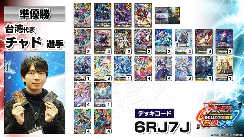 週ヴァン】 🔥⚔#ヴァンガード チャンピオンシップ #デラックス 2023