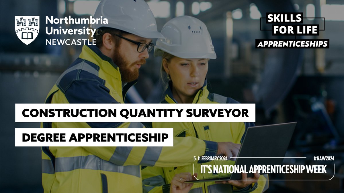 Combine expert teaching and real industry experience on our Construction Quantity Surveying Degree Apprenticeship. Find out if our Degree Apprenticeship is right for you or your staff → orlo.uk/l1ifA #NAW2024 #SkillsForLife #Apprenticeships #DegreeApprenticeships