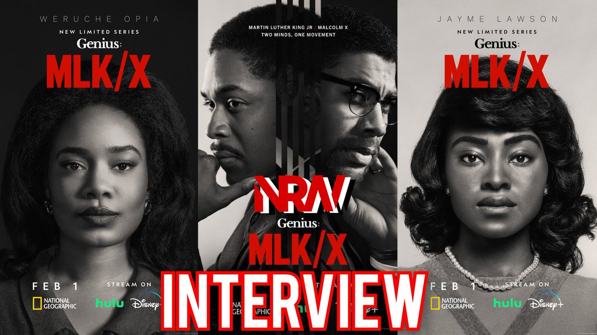 NEW #INTERVIEW! @TheLegendKuyaP spoke with Actors' Weruche Opia & Jayme Lawson about 'Genius: MLK/X' for @TheNRW! Watch & SUBSCRIBE at youtu.be/tlVjAIuxxLw?si…! LIKE! SHARE! SUBSCRIBE! #NRW #NerdsRuleTheWorld #GeniusMLKX #werucheopia #jaymelawson
