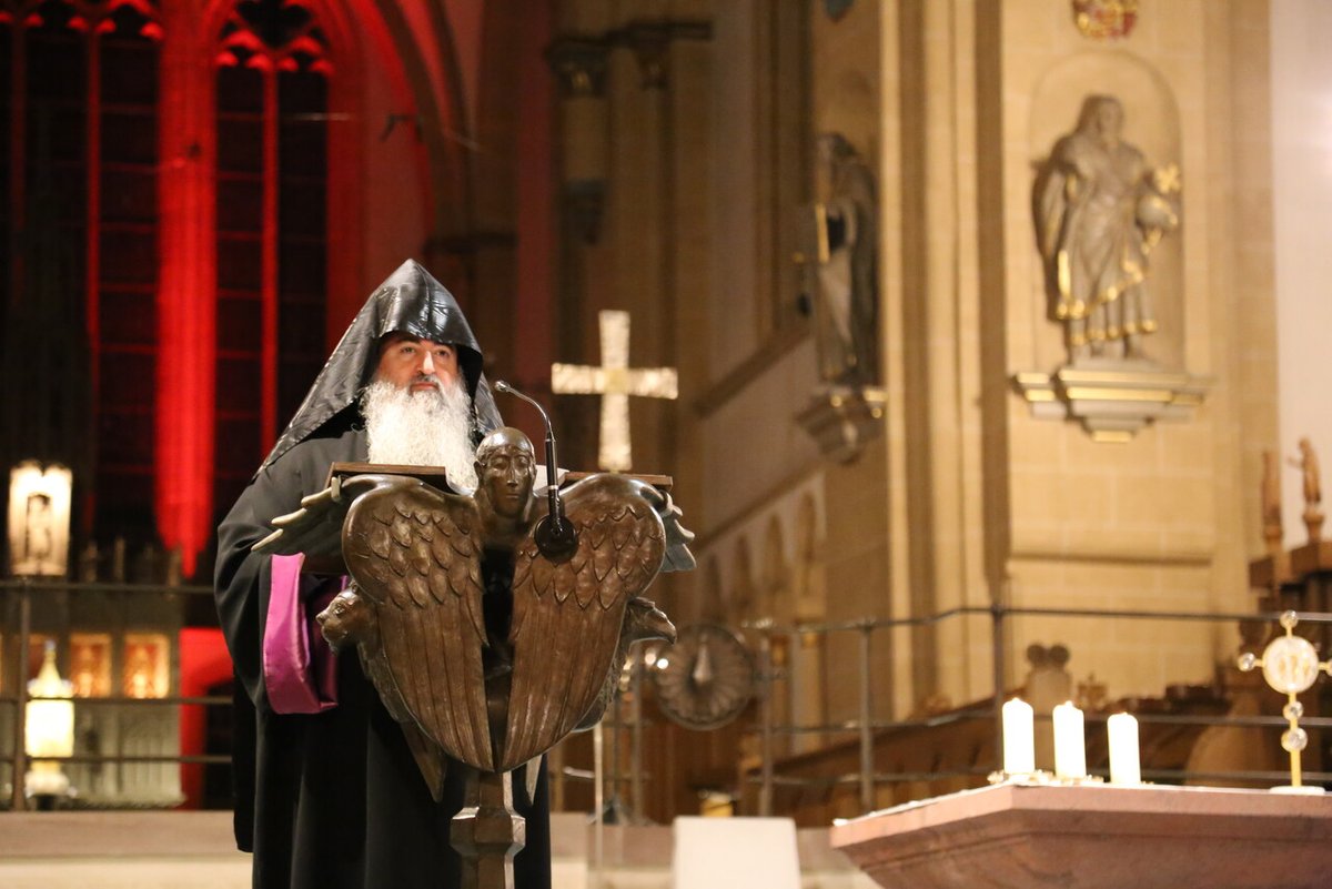 ACN_UK_Press's tweet photo. On the first anniversary of the devastating earthquake, Armenian Orthodox Bishop Magar Ashkarian of Aleppo called for an end to Western economic sanctions which have caused much suffering, especially for minorities such as Christians.

Read more: https://t.co/XIrxAWIuuK https://t.co/2qHsXKdpE3
