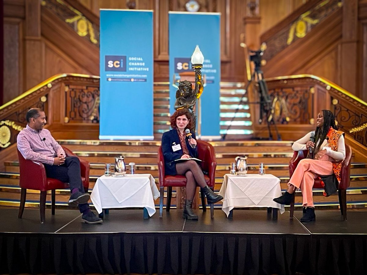 SCI_Belfast's tweet photo. Up next at #SCIPeaceConf: @Dylan_Mathews  facilitates a conversation between Lida Minasyan and @KaltumiA about their experiences as local peacebuilders. https://t.co/vpCoj0G2mh