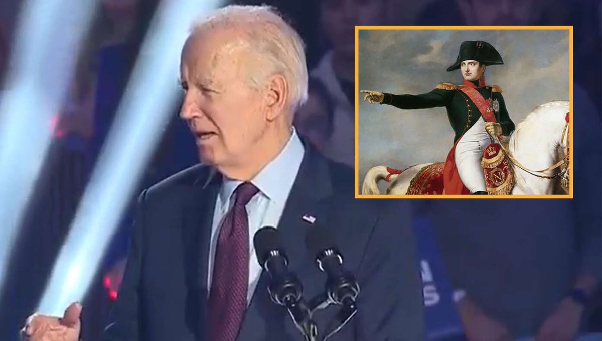 Biden Touts Productive Climate Change Meeting With French Leader Napoleon Bonaparte buff.ly/3OyAMIm