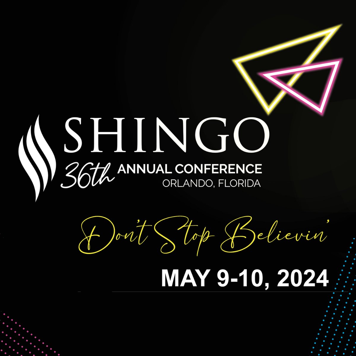 ShingoPrize's tweet image. 🎸🌟 Ready to rock your world at the 36th Annual Shingo Conference? 🚀 Theme: &quot;Don&apos;t Stop Believin&apos;.&quot; Join us in sunny Orlando, May 9-10. Learn from global leaders, conquer challenges, dive into AI. Save 25% for groups of 3+. Don&apos;t miss out! 🎉 #ShingoConference #DontStopBelievin