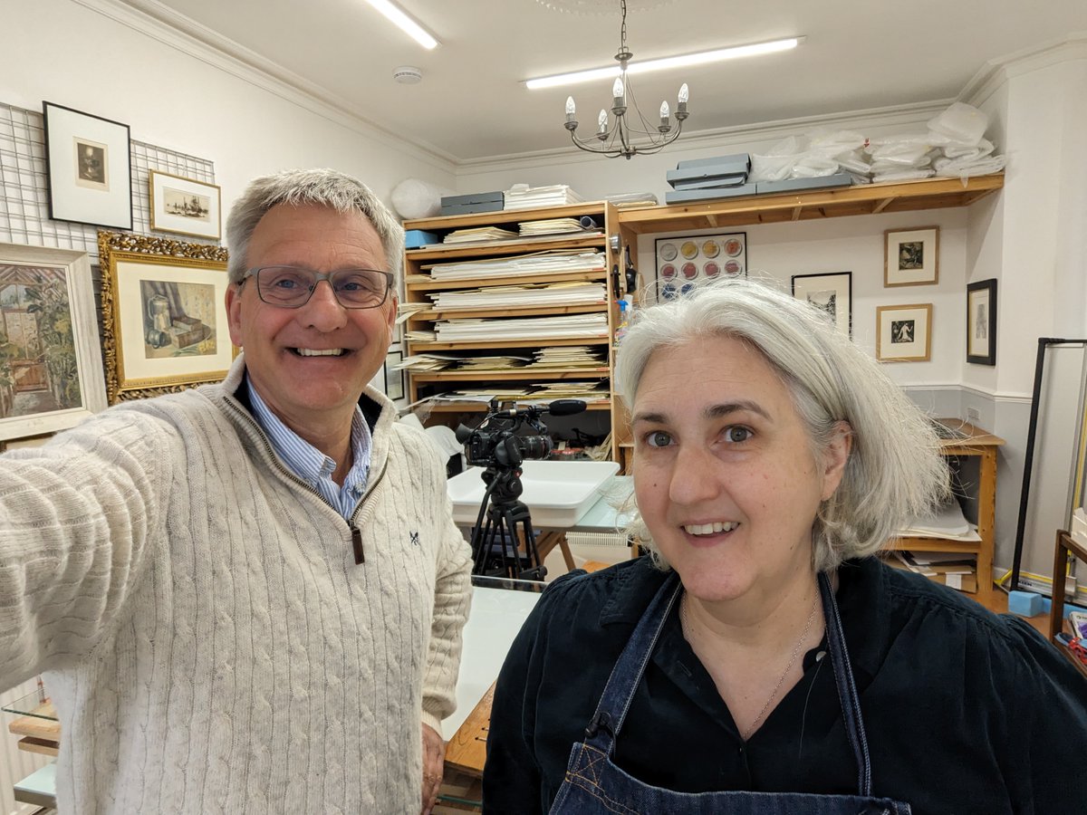 Rough Cut Media (@roughcut_media) on Twitter photo Back from my hols into brilliant couple of days filming with the paper conservator <a href="/EmilyOConserve/">Emily O'Reilly ACR FIIC</a>. We're working on films about three picture restorations. The videos we made last year have already had a million hits on YouTube. We're hoping for similar success this time! Back from my hols into brilliant couple of days filming with the paper conservator <a href="/EmilyOConserve/">Emily O'Reilly ACR FIIC</a>. We're working on films about three picture restorations. The videos we made last year have already had a million hits on YouTube. We're hoping for similar success this time!
