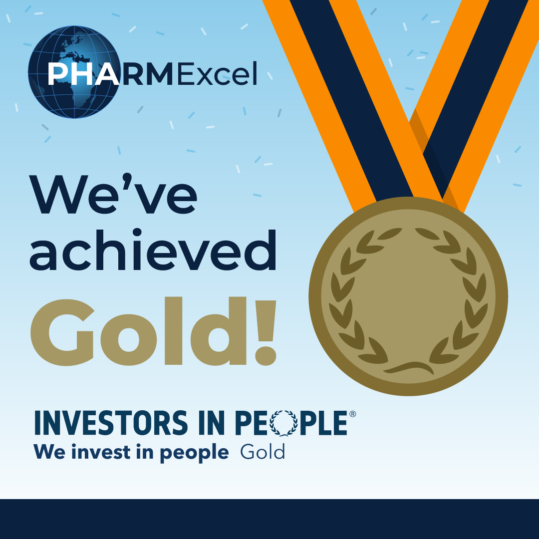 We are thrilled that after a rigorous assessment PHARMExcel has been awarded the prestigious IIP Gold Award! 🥇🌟 

Only 26% of IIP accredited organisations reach gold, so we are proud of this achievement.
Read the article here:

#IIIPGoldAward #AchievementUnlocked #TeamSuccess