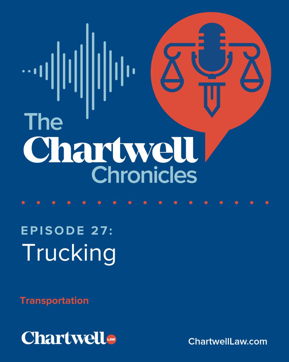 Episode 27 of The Chartwell Chronicles is AVAILABLE NOW! Listen today at bit.ly/3SG9br0!

Like and subscribe to The Chartwell Chronicles wherever podcasts are found and join our hosts bimonthly as they dive deeper into Chartwell Law's practice areas and jurisdictions.