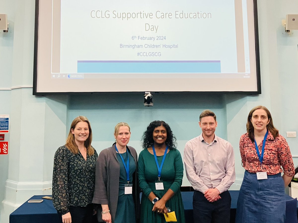 And that’s a wrap! Thanks to all our speakers and delegates for attending our jam-packed event. We hope you enjoyed it as much as we did. We covered so much- exercise and nutrition; infection, fatigue & vomiting! Here are 5 of the supportive care group ☺️ #CCLGSCG @CCLG_UK