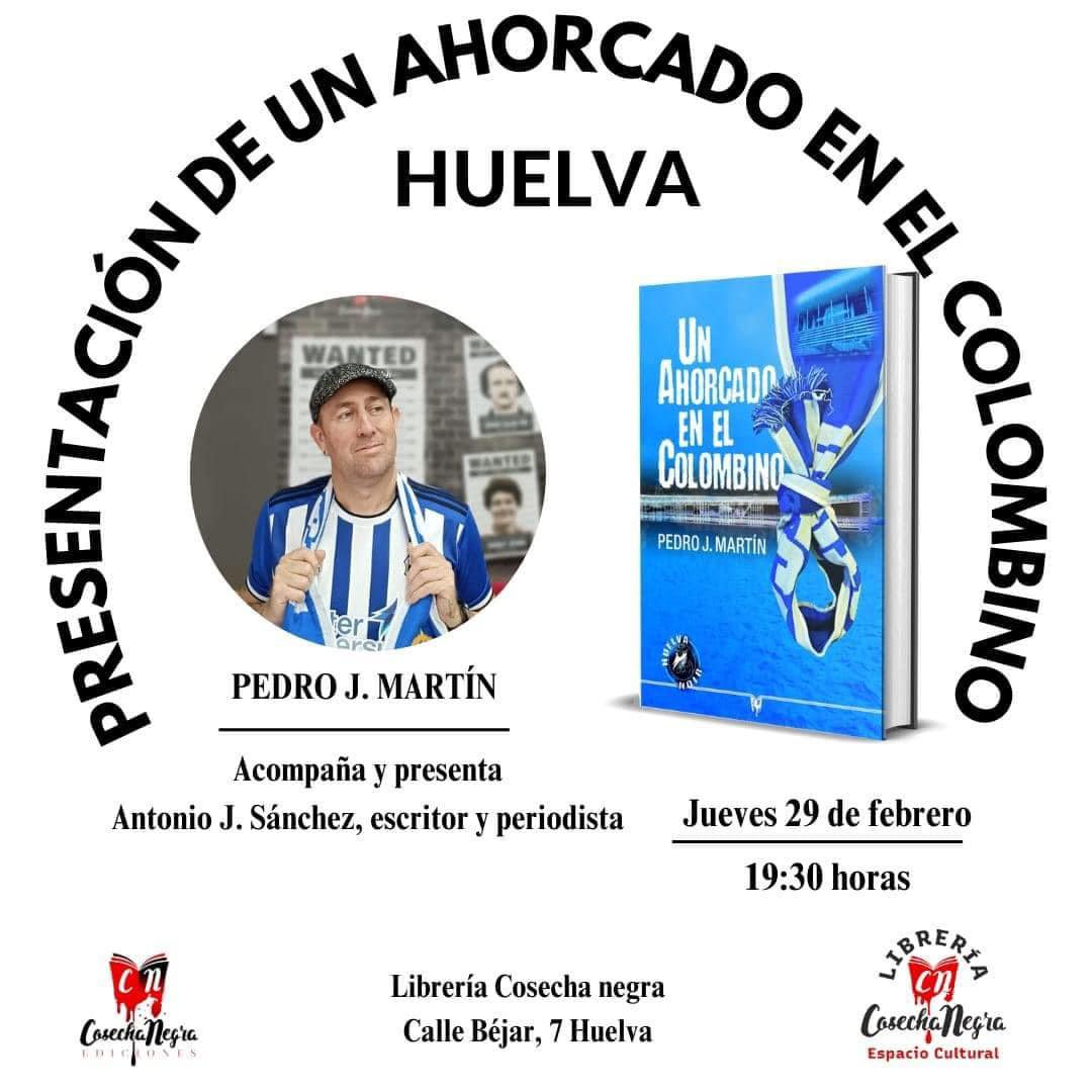 OJO HUELVA y alrededores…JUEVES 29 FEBRERO a las 19,30 todos con <a href="/pedrojmartin78/">pedrojmartin78</a> en C/Béjar 7 a las 19,30 justo en Librería <a href="/cosechanegra/">cosecha negra ediciones</a>