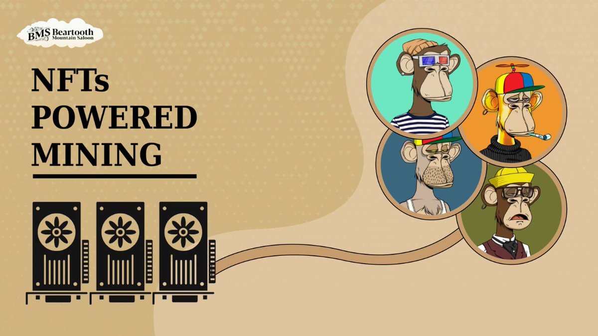 BeartoothSaloon's tweet photo. Unleash the power of NFTs with BMS for cutting-edge mining. 

Transform your digital assets into a mining force! 🎨⛏️ 

#NFTMining #BeartoothSaloon #CryptoInnovation https://t.co/sqKBUHWgFX