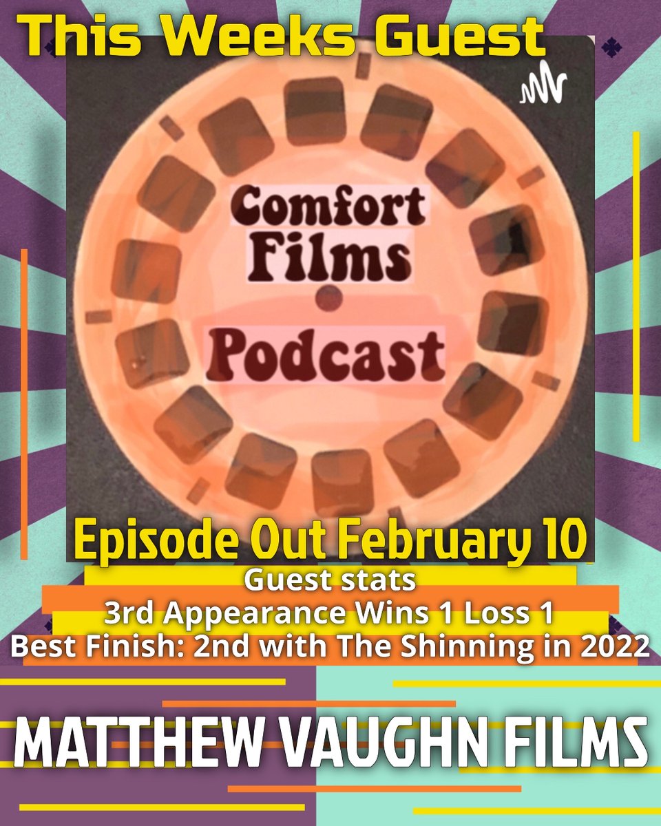 Our guest for this ep is the Comfort Films Podcast. @comfortfilmspodcast
solo.to/filmvsfilmpodc…
#cinephile #fyp #foryourpage #argylle #mathewvaughn #henrycavill #samrockwell #brycedallashoward #bryancranston #dualipa #arianadebose #johncena #spyfilms #spymovies 
⁠