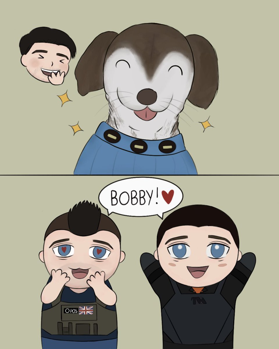 xikpahk's tweet photo. Tiny Soap and D90 meet cutie Bobby 🐾💚
@neil_ellice Have a wonderful day 🧼🍫 #JohnSoapMacTavish #CallofDuty #hunterd90 #loki #neilellice https://t.co/NqgMCnoyIj