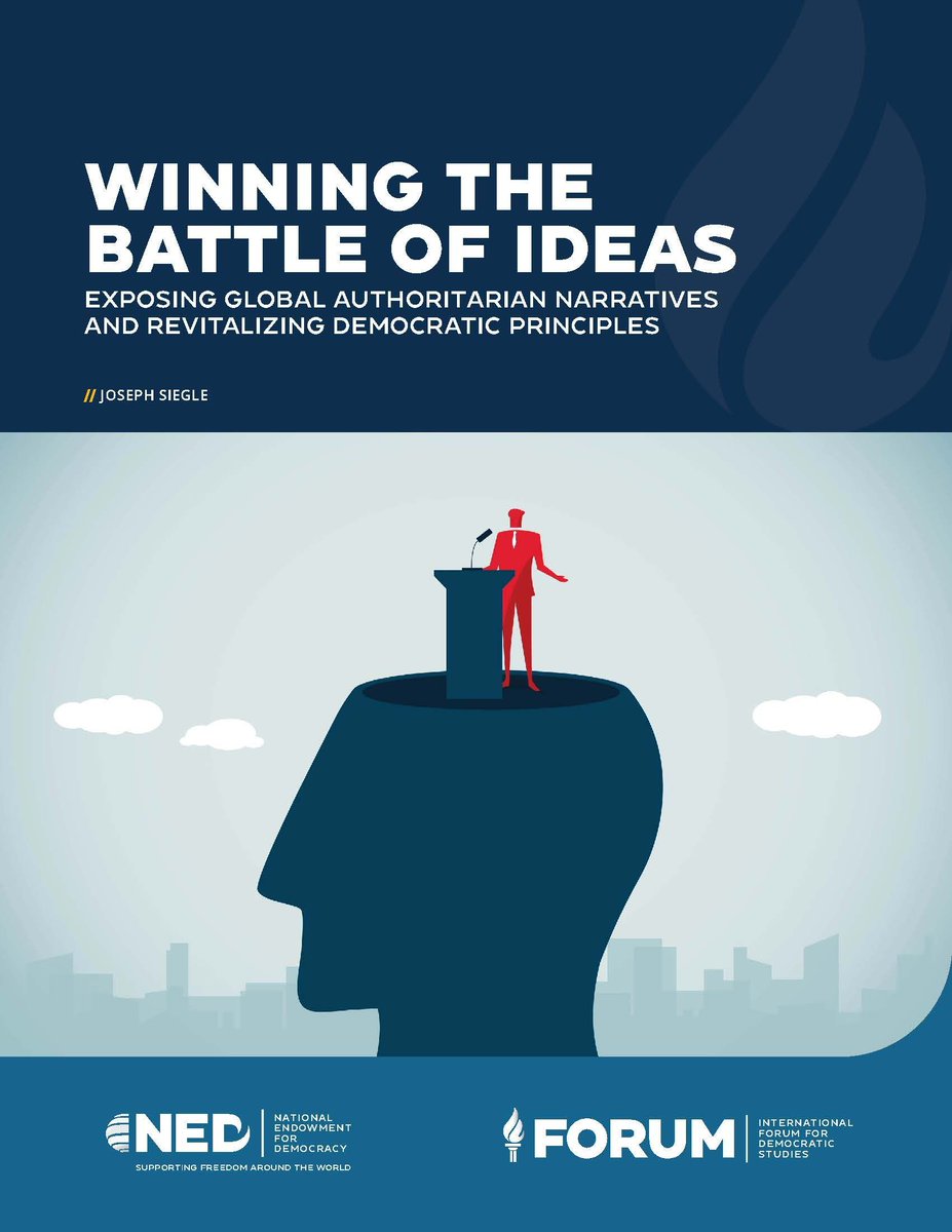 NEW REPORT | Winning the Battle of Ideas: Exposing Global Authoritarian Narratives and Revitalizing Democratic Principles 

#JosephSiegle @AfricaACSS analyzes how authoritarian narratives amplify autocrats’ influence and reshape the global landscape. buff.ly/494jGtN 🧵