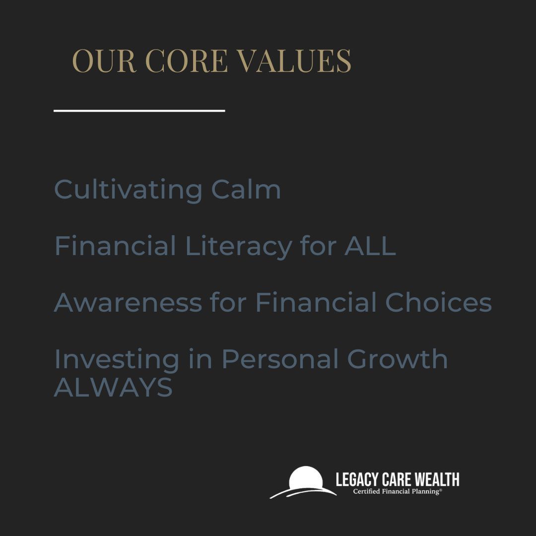Take a minute to truly read these over, maybe even twice. These are fundamentals that are not shared (or put out there) by all financial business owners.

Finance, while overwhelming at first, should never remain so. It can actually be fun and liberating. #cfp #finpro