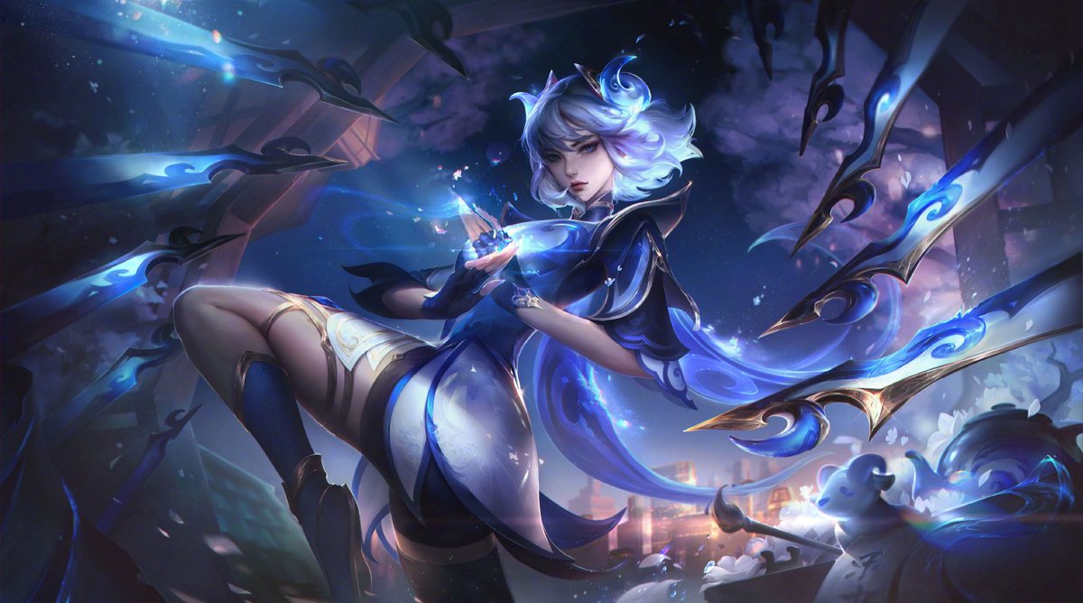 NewAzkaryan's tweet photo. Splash art para Irelia de Porcelana https://t.co/bye4LXS3uq