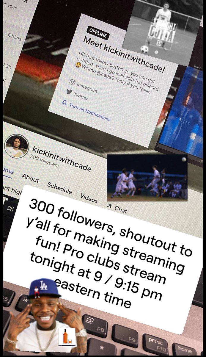 300 followers, thanks for joining the journey. Twitch only ⚽️😎 

#eafc24 #eafc #fifa #proclubs #twitch #twitchstreamer #twitchaffiliate #twitchstream #livestream #fifaproclubs #eafc24fut #eafc24ratings #fifaultimateteam #fifaproclubs #followmeontwitch #discord #fifacommunity