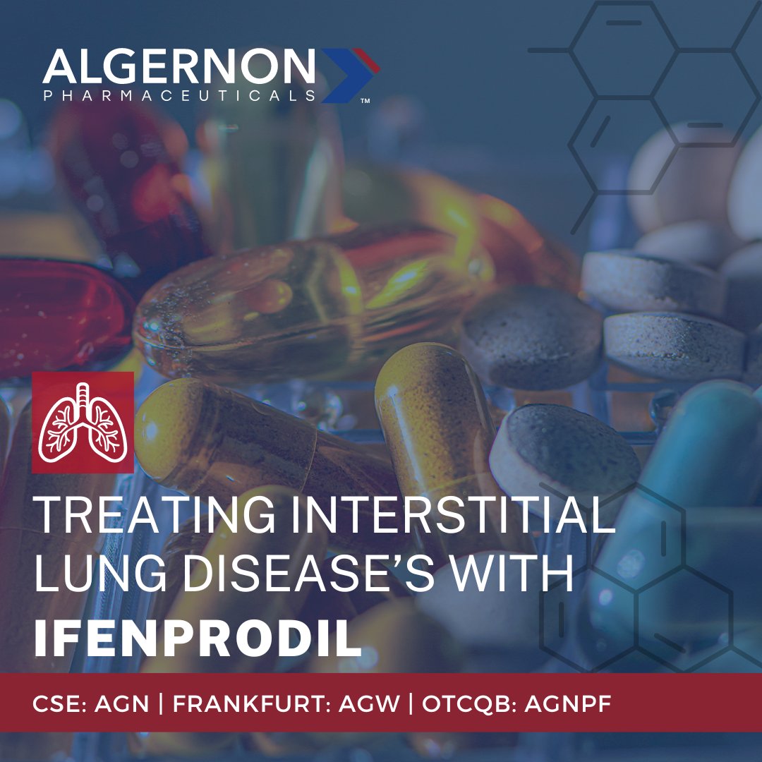 #DrugRepurposingFacts: Ifenprodil is a targeted NMDA receptor antagonist, specifically focusing on the GluN2B receptor.

🧬Algernon has been granted a notice of allowance for the patent application aimed at treating IPF with Ifenprodil.

Read more here ➡️ bit.ly/3tXUQws