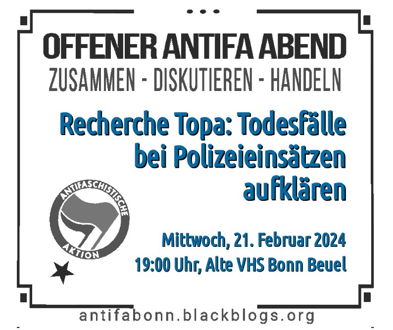 Antifa Bonn/Rhein-Sieg (ABRS) tweet media