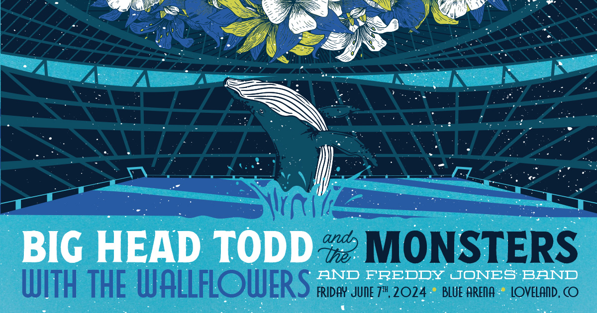 Friday June 7th w/ @TheWallflowers & @officialfjb - triple threat at Blue FCU Arena in Loveland, CO Artist presale begins tomorrow, Wed 2/7 at 10am mst with password BHTM24 --> bit.ly/4930igJ General on sale begins Fri 2/9 at 10am mst