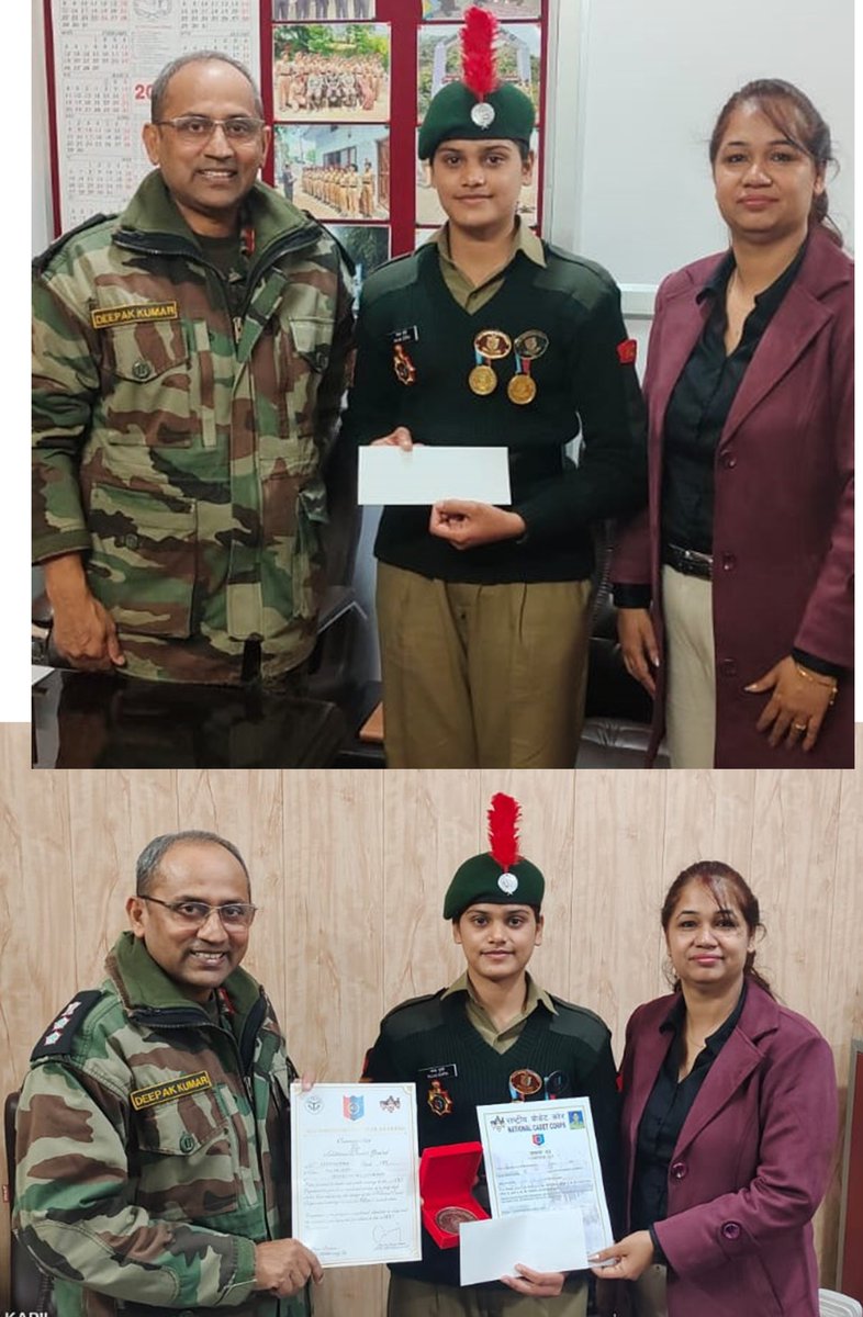 NCC WING OF NAVYUG KANYA MAHAVIDYALAYA, LUCKNOW tweet media