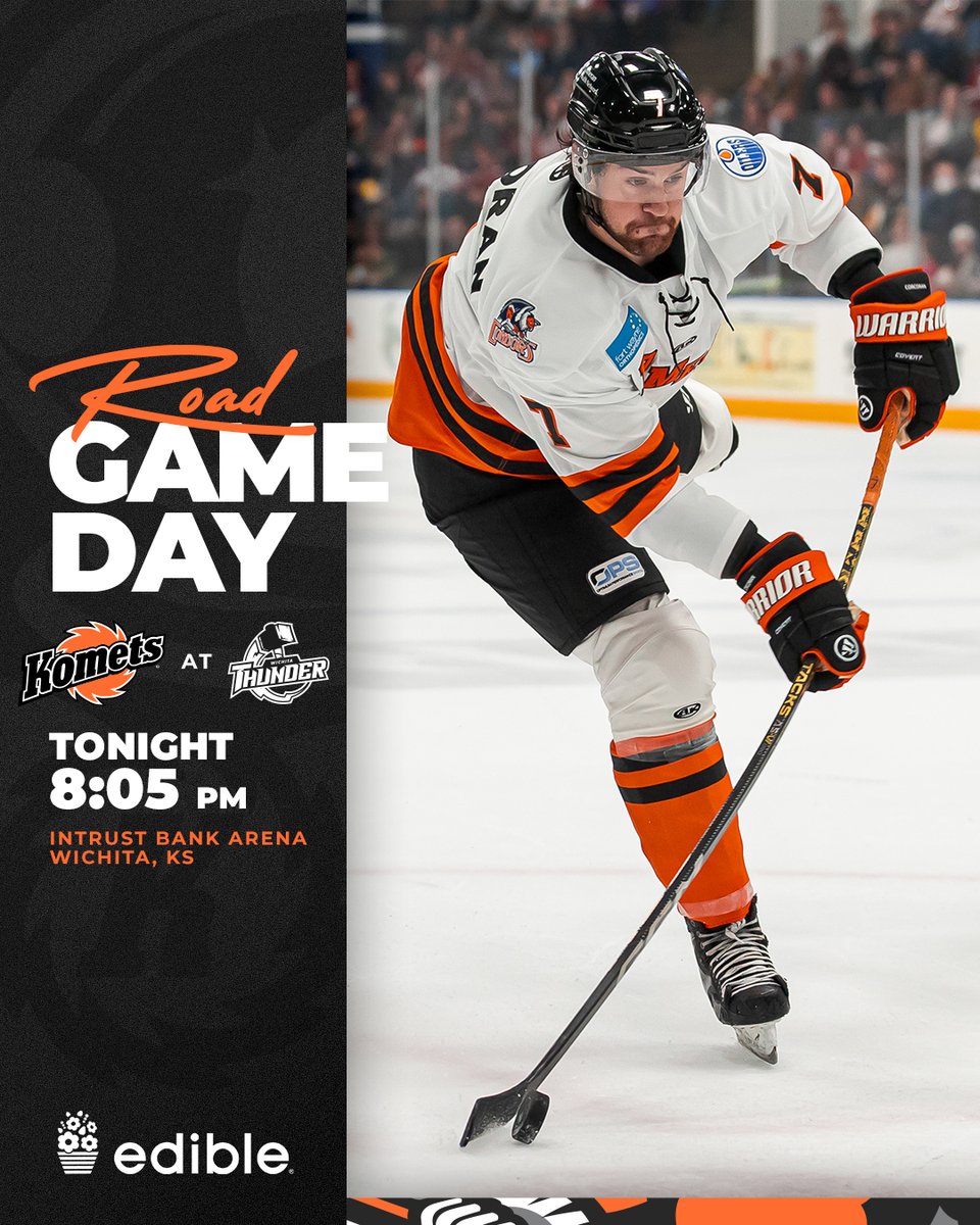 FWKomets's tweet photo. Hockey on a Thursday? Sign us up - It's game day from Wichita!
#LetsGoKomets

⏰ 8:05 PM EST
📻 WOWO 1190AM | 92.3 FM or online at https://t.co/vUdhZ2zrOP

Gamedays presented by @edible https://t.co/OTPgoqIz9V