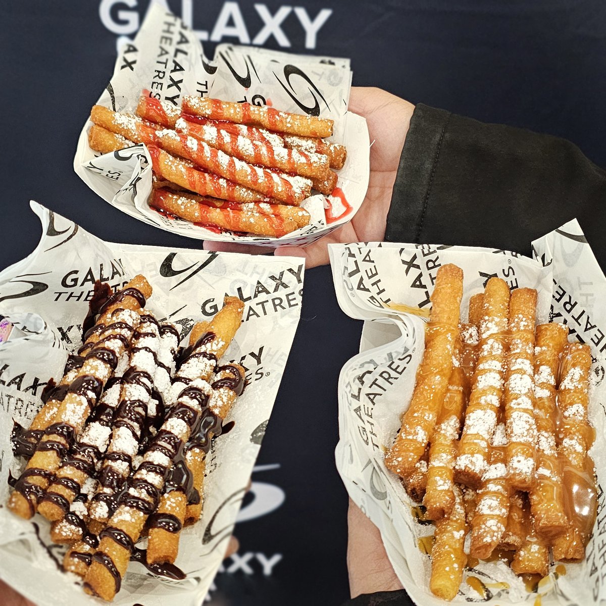 You can’t spell Funnel Fries without FUN! 😋🍟🍫

#GalaxyGoodies