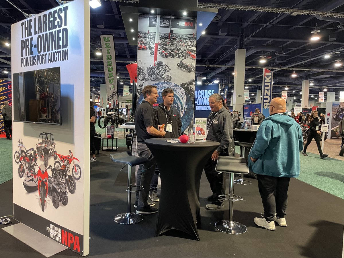 SUPER PRIZES | #NPA FREE MEMBERSHIP | UP TP $350 BUY FEE CREDIT | Dealers can scan their expo badge for a chance to win exclusive AIMExpo prizes at Booth #3001. #NPAuctions #AIMExpo2024 #Exhibitor #WeArePowersports #FreeMembership #BuyFeeCredit  #LasVegas
ow.ly/ncCw50QyqZH