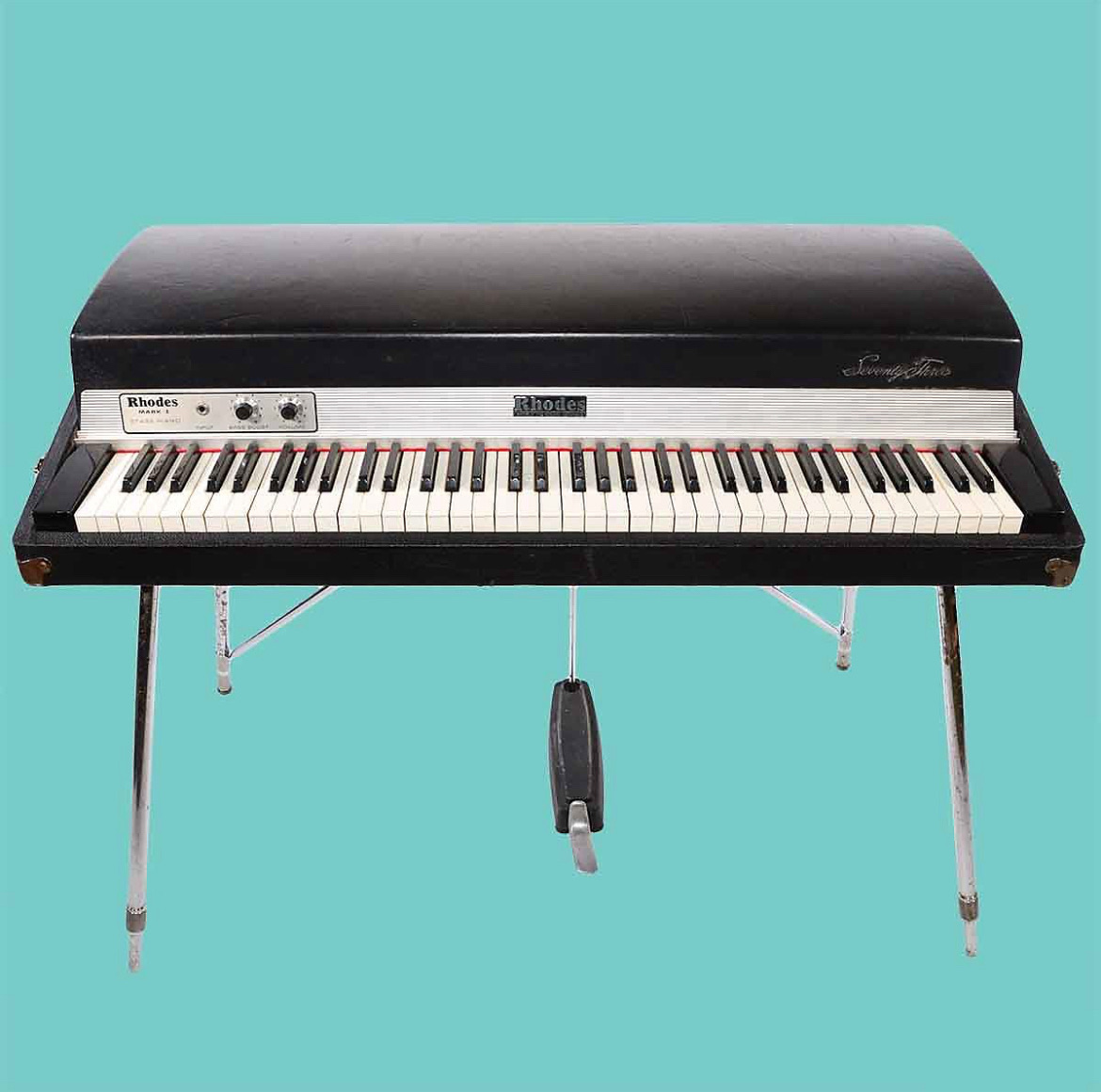 Are you looking for the real thing? So many great songs of the late ‘60s &amp; ‘70s revolved around this historic EP. 

We have a beautiful 1977 Fender Rhodes Mark I Stage out on the showroom floor, swing by and check it out!   

@fender