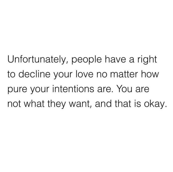 Not everyone will click with you, and that's okay. It doesn't make you any less worthy of love.