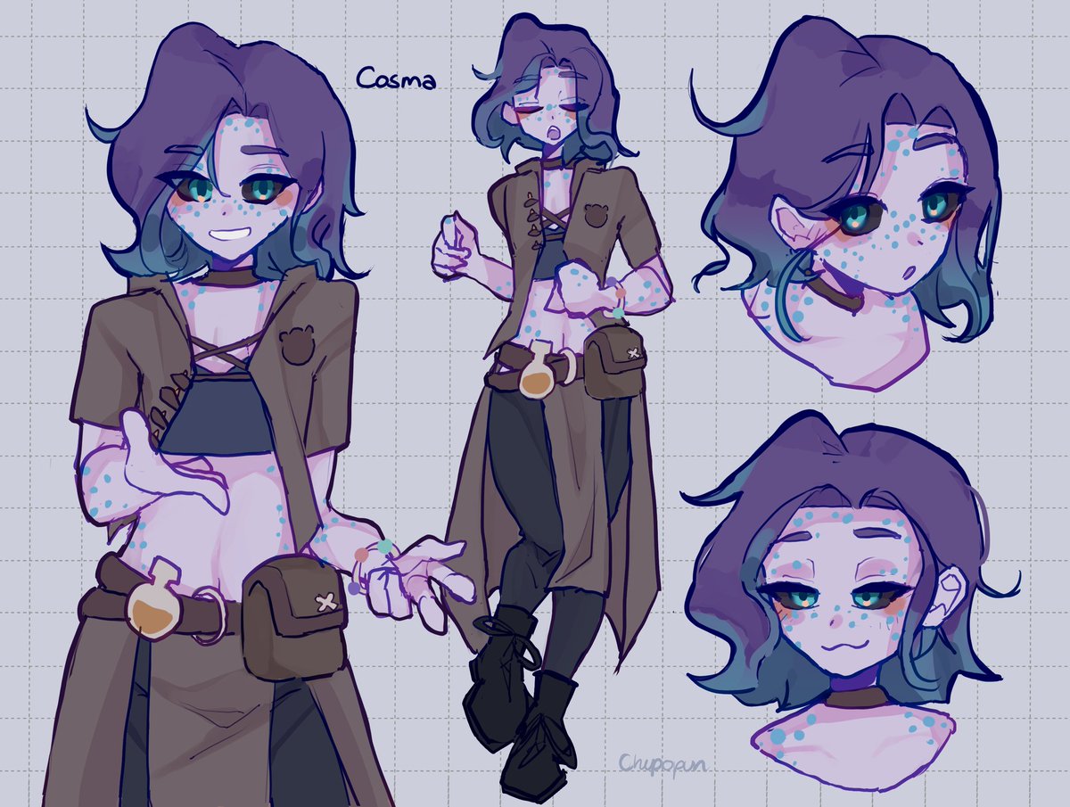 Cosmathefrog's tweet image. RIBBIT

Hi hi, about time I re introduce myself. I&apos;m cosma the poison dart frog! It&apos;s nice to me you :3

Twitch: twitch.tv/cosmathefrog
Art: #cosart

#vtuber #ENVtubers