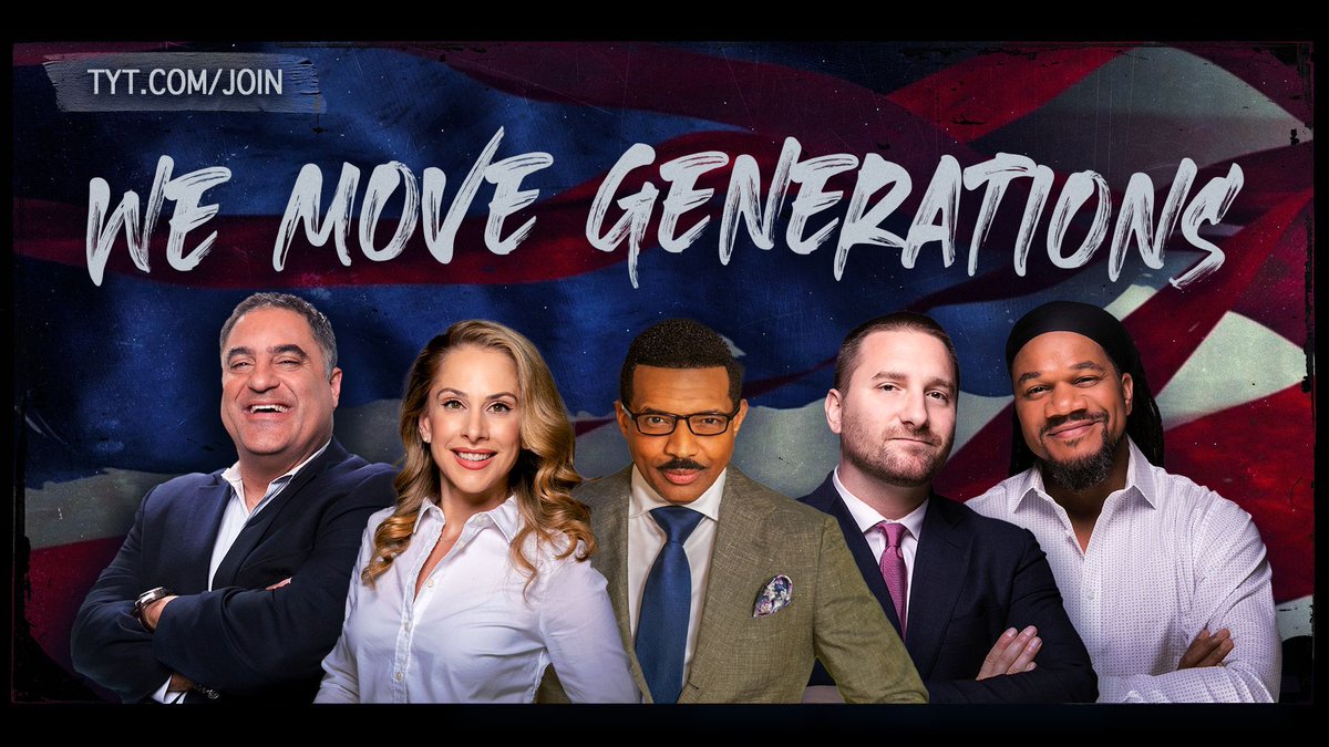 TYT's courageous coverage moves generations of people to become progressive and inspires action to drive positive change. Will you amplify our work with an annual membership? go.tyt.com/annualtyt