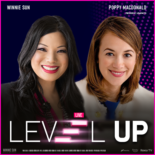 winniesun's tweet photo. Today, we're getting our facts straight! 👀 Delighted to have Poppy MacDonald, President of @USAFacts join us on #LevelUpLive🙌
🚨Join us today at 12pm PST / 3pm EST! https://t.co/SoQiFpMGR6
