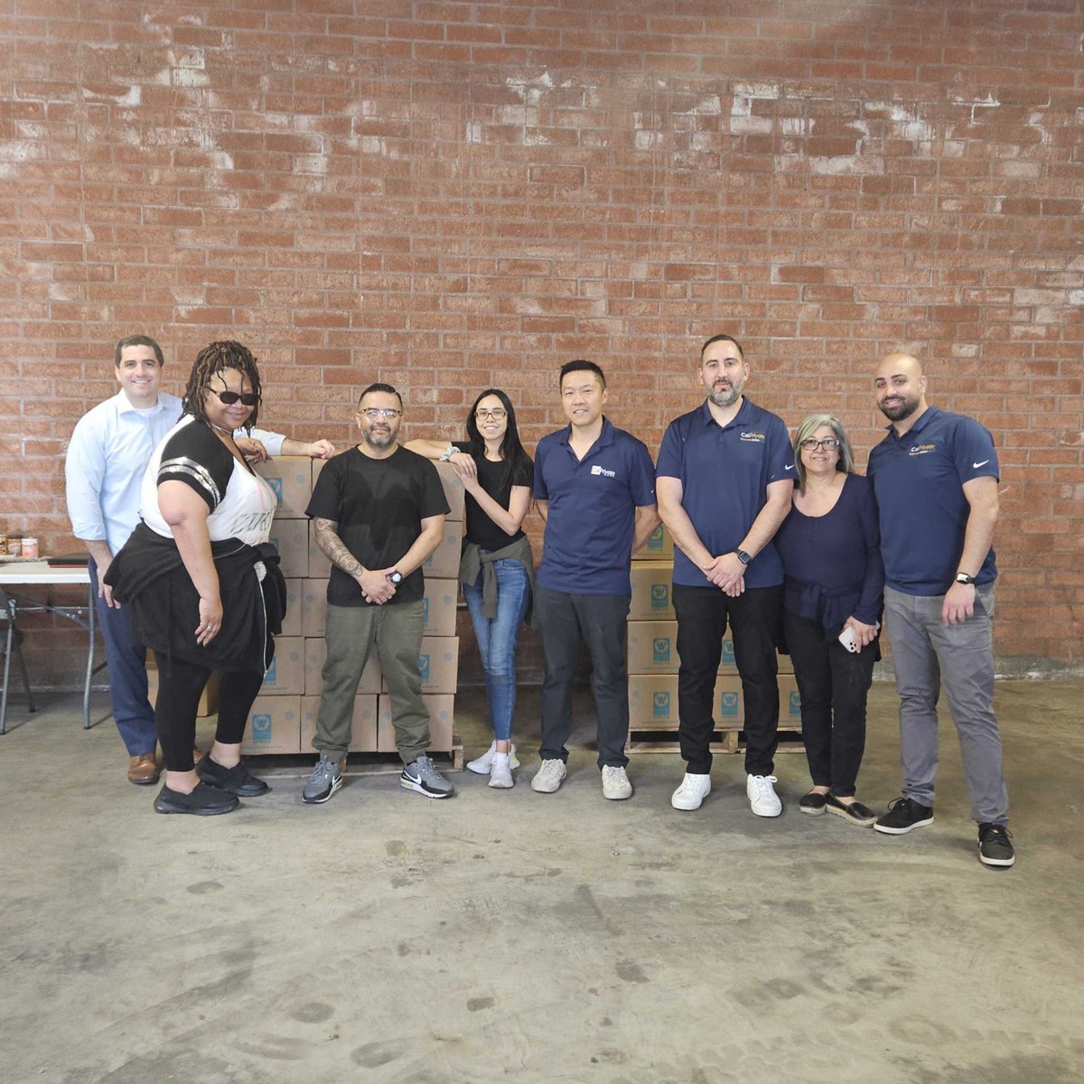 We had a great time with CalPrivate Bank at our warehouse sorting food for our community. Thank you for consistently supporting Westside Food Bank! We are so grateful to you