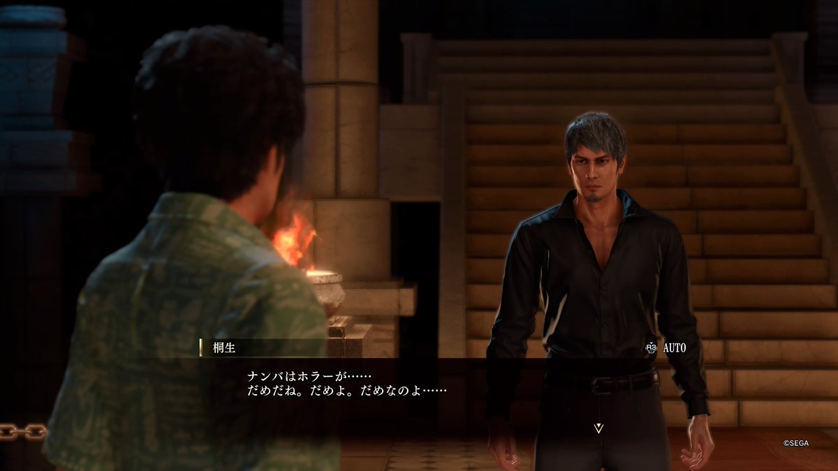 ra__ru_game's tweet photo. 龍8トロコンした〜！
ついでに桐生さんの「ばかみたい」大好きなシーンの写真を添えて。 https://t.co/PUhermz2sC