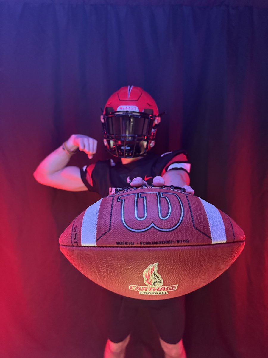 Thank you <a href="/CoachPopino/">Matthew Popino</a> and <a href="/Carthage_FB/">Carthage Football</a> for the great official visit.