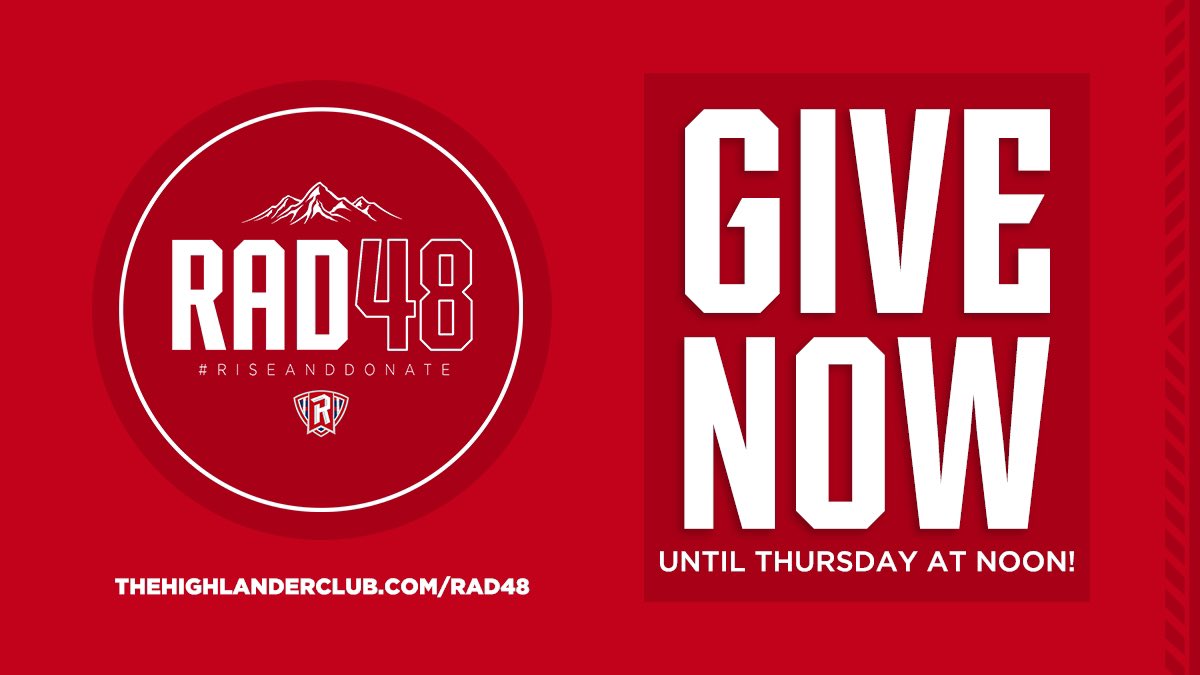 RAD48 Starting today! Anything helps and I appreciate each and everyone of you and your support! give.radford.edu/amb/drewbigger…