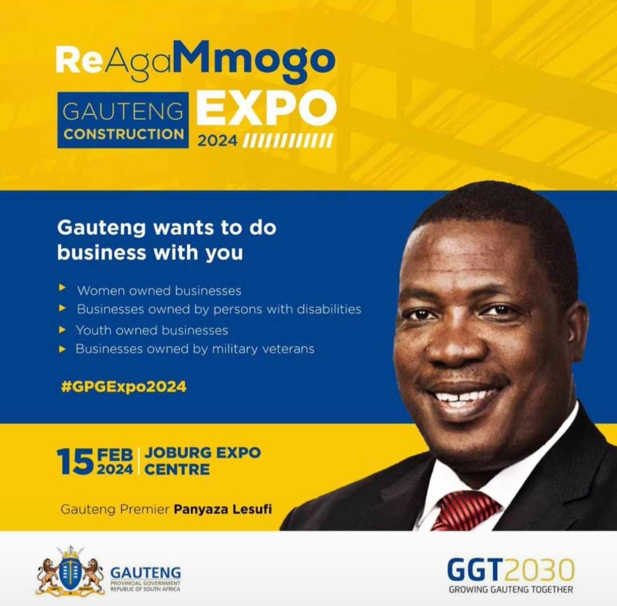 Less talk, more work! #GrowingGautengTogether