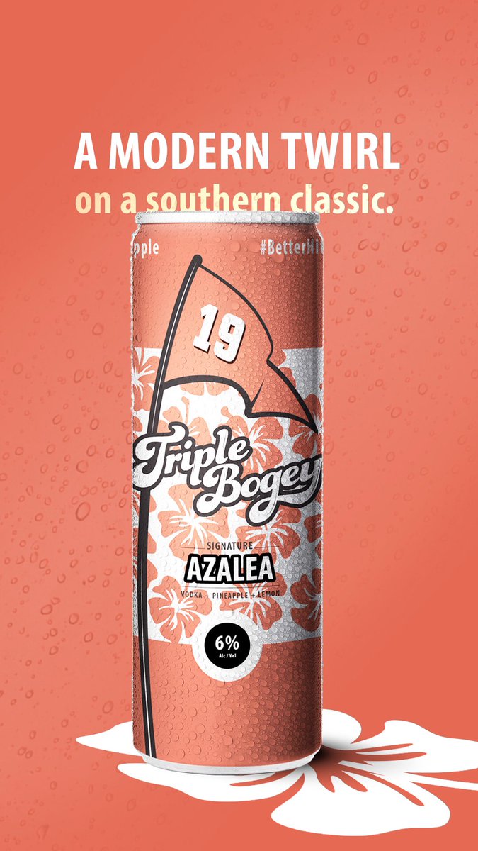 . @Triplebogey menu continues to grow. On the heels of the upcoming “Cranfusion’ Geoff Tait and team have announced Azalea…..just in time for the Masters 😊🇨🇦🔥👌🏆