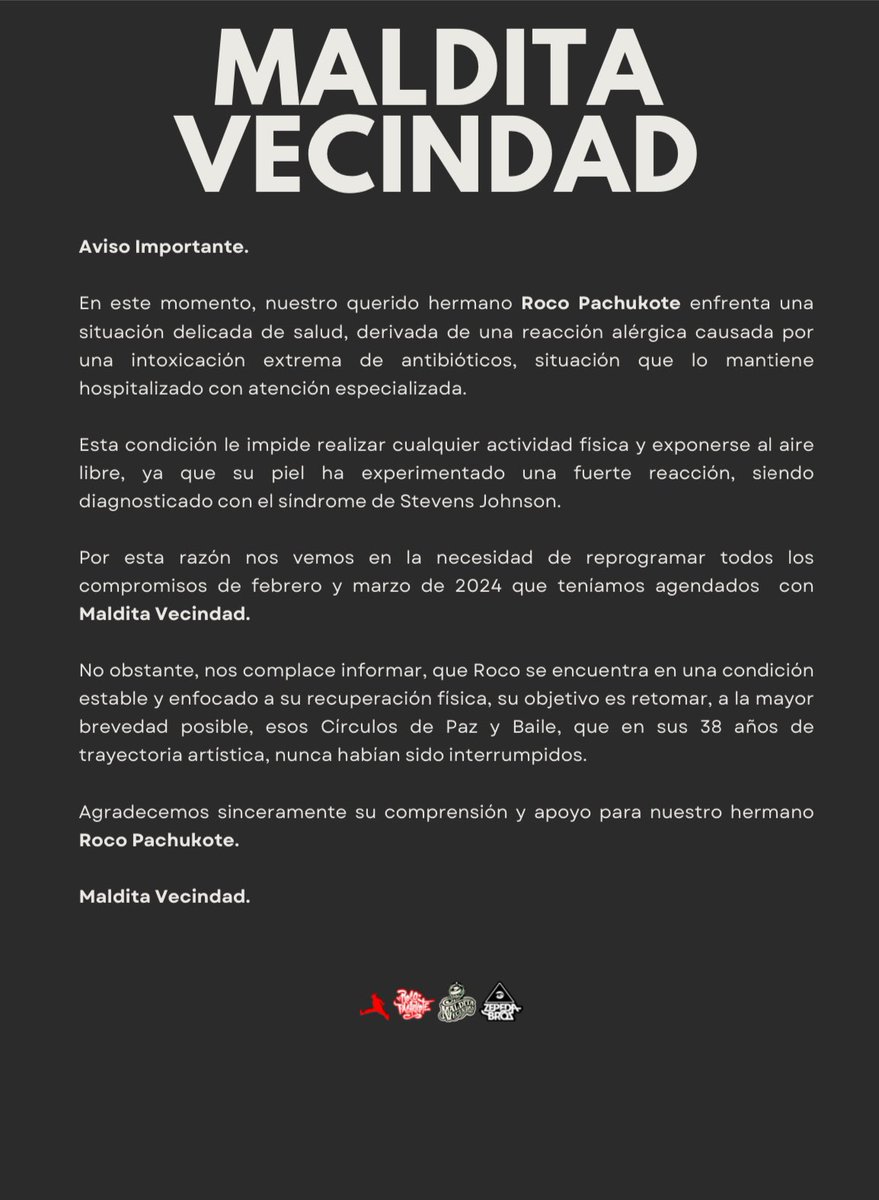 rocopachukote's tweet photo. Información importante. https://t.co/W72G8cQLMP