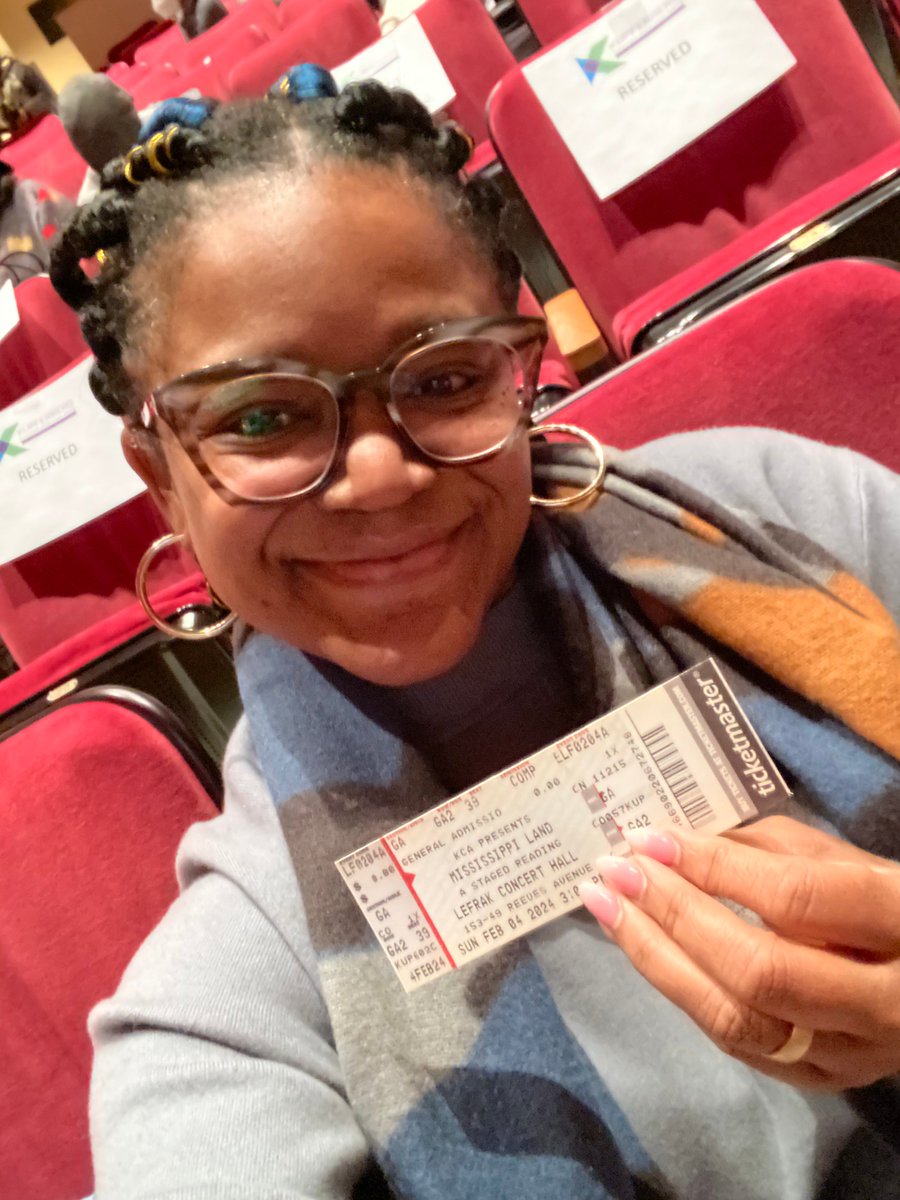 It was an honor to send our scholars to experience Mississippi Land written by @ginakeysproductions!

Sally Thomas:
“ The play really resonated with me because no matter what you go through in life it’s very hard to shed generational trauma that’s been passed down to you...