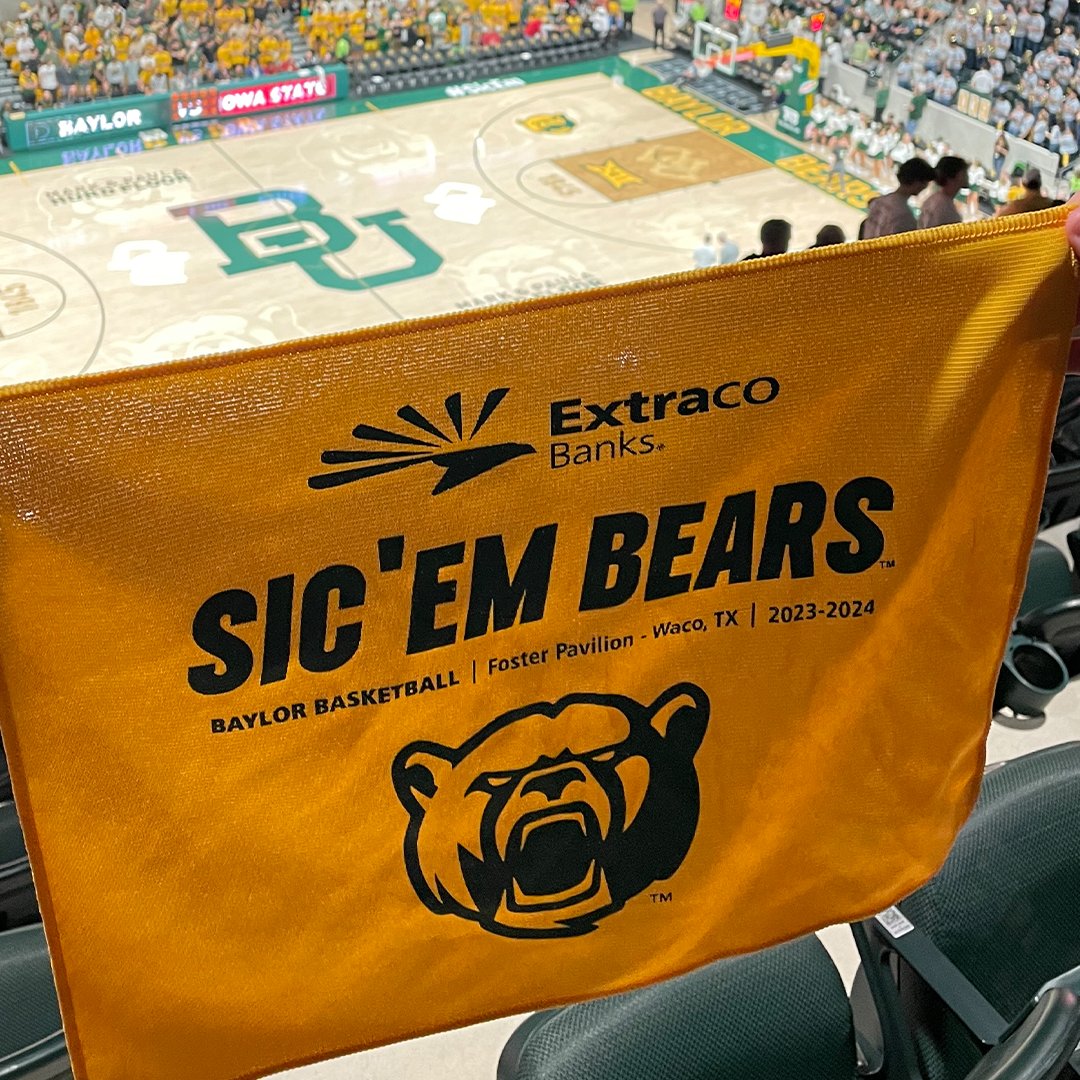 ExtracoBanks's tweet image. Extraco proudly sponsored Saturday night’s @baylormbb game in the new Foster Pavillion. Swipe through to see some of the best moments from the night.

#ExtracoBanks #Baylor #Sicem