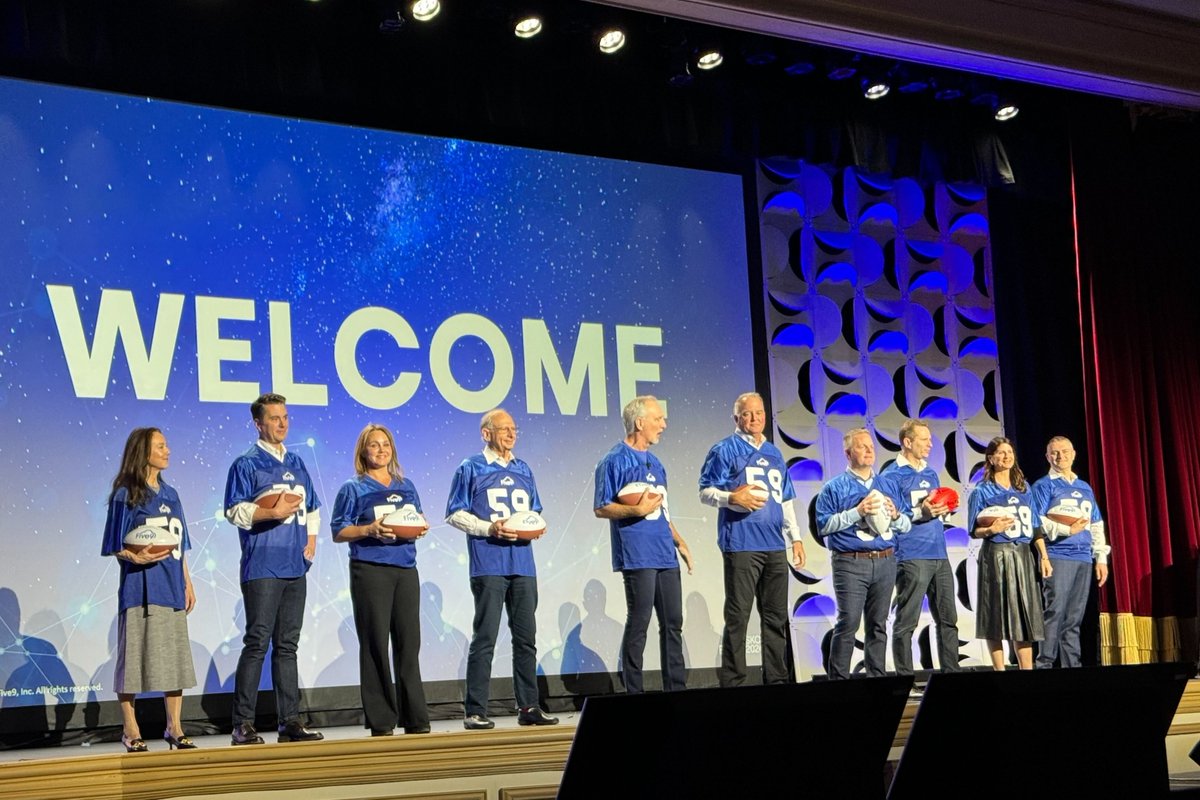 Align, execute and win as ONE team. That's one of our goals for #Five9 in 2024 and beyond.--Five9 CEO, <a href="/Mike_Burkland/">Mike Burkland</a> #Five9SKO #GoBeyond